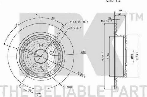 NK 319943 - Jarrulevy inparts.fi