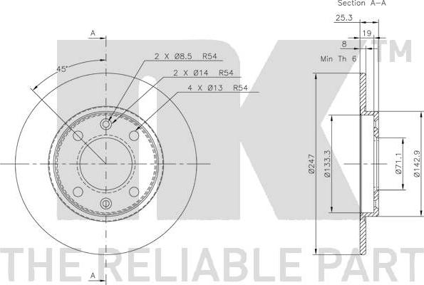 NK 209947 - Jarrulevy inparts.fi