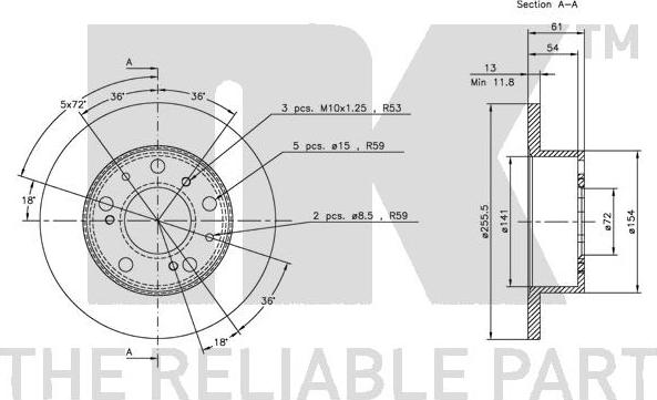 NK 209913 - Jarrulevy inparts.fi