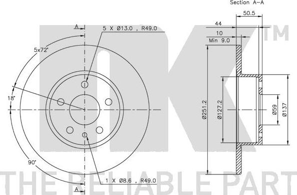 NK 209926 - Jarrulevy inparts.fi