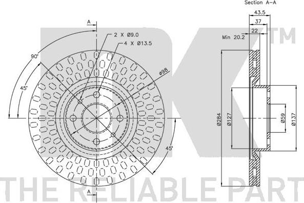 NK 209923 - Jarrulevy inparts.fi