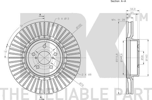 NK 204419 - Jarrulevy inparts.fi