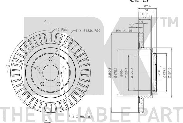 NK 314414 - Jarrulevy inparts.fi