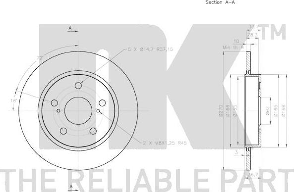 NK 3145123 - Jarrulevy inparts.fi