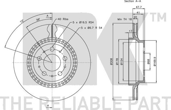 NK 314852 - Jarrulevy inparts.fi