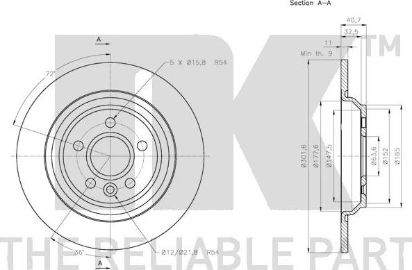 NK 314857 - Jarrulevy inparts.fi