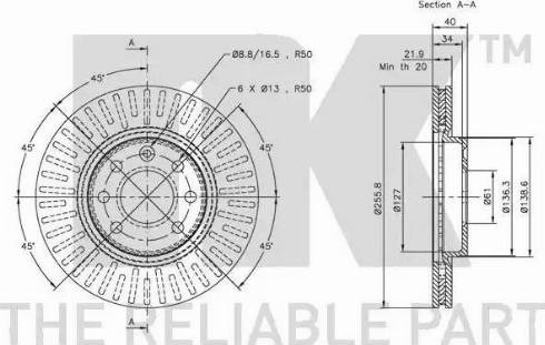 NK 314835 - Jarrulevy inparts.fi