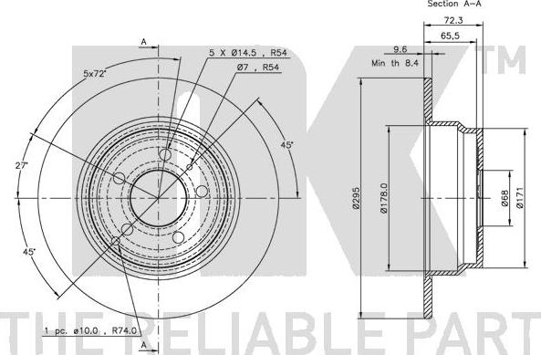 NK 314833 - Jarrulevy inparts.fi