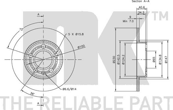 NK 204761 - Jarrulevy inparts.fi