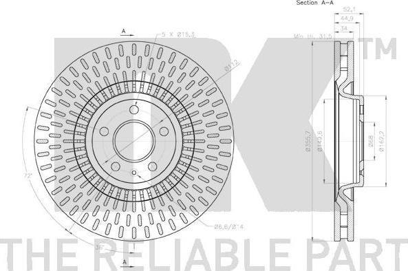 NK 3147155 - Jarrulevy inparts.fi