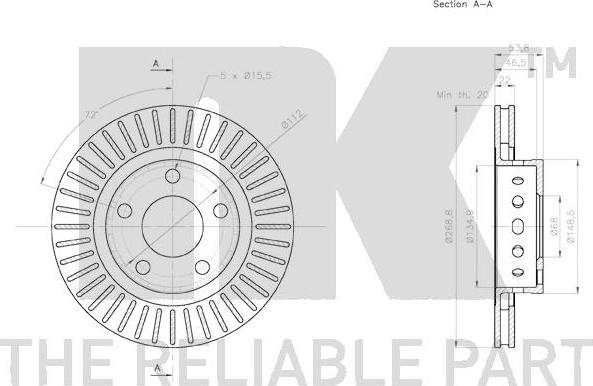 NK 2047158 - Jarrulevy inparts.fi