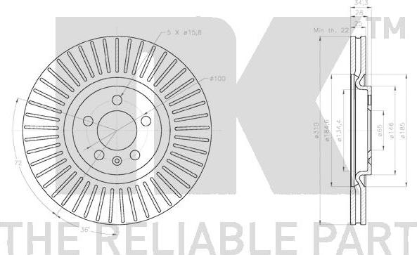 NK 2047165 - Jarrulevy inparts.fi