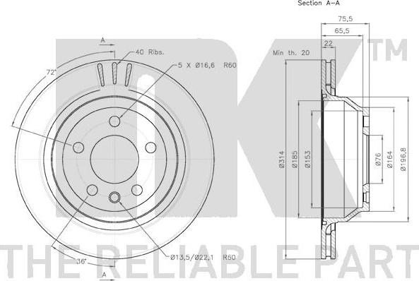 NK 3147114 - Jarrulevy inparts.fi