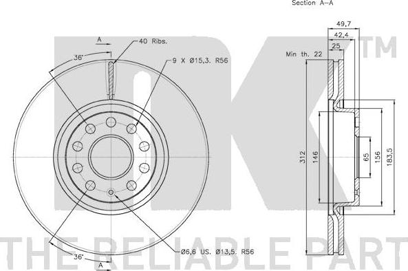 NK 3147115 - Jarrulevy inparts.fi