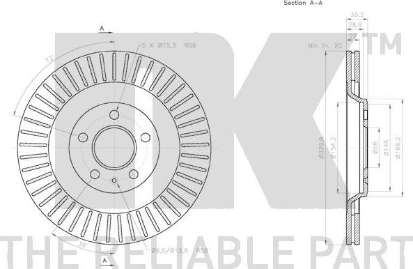 NK 2047130 - Jarrulevy inparts.fi