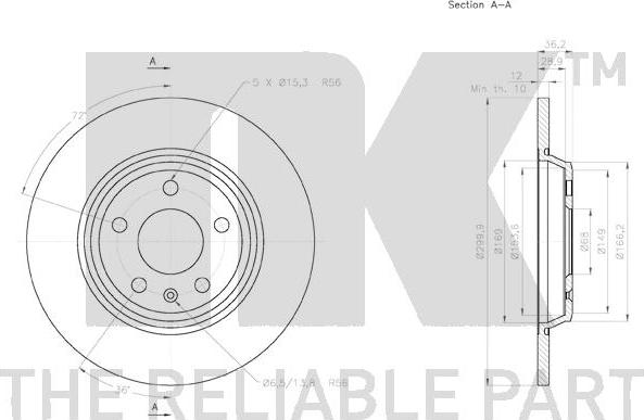 NK 2047129 - Jarrulevy inparts.fi