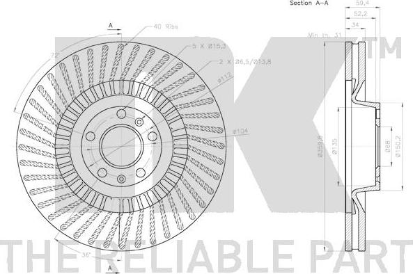 NK 3147125 - Jarrulevy inparts.fi