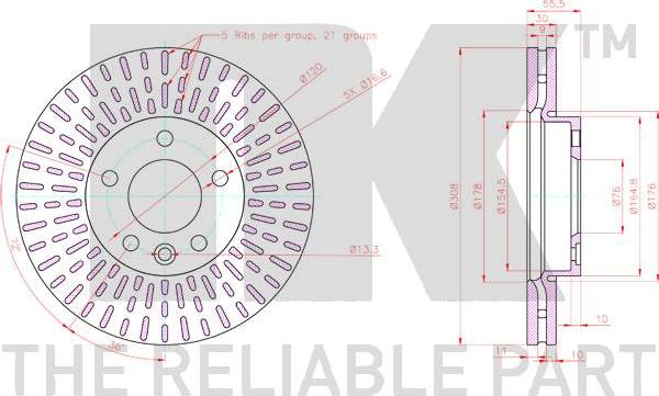 NK 3147171 - Jarrulevy inparts.fi