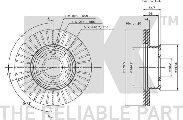 NK 314733 - Jarrulevy inparts.fi