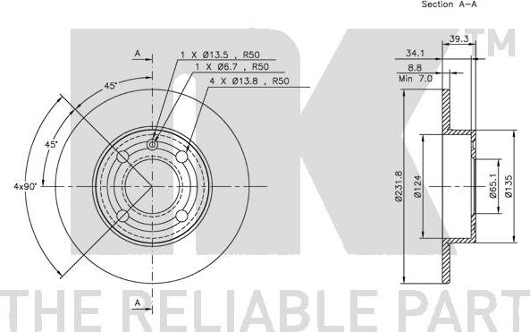 NK 314771 - Jarrulevy inparts.fi