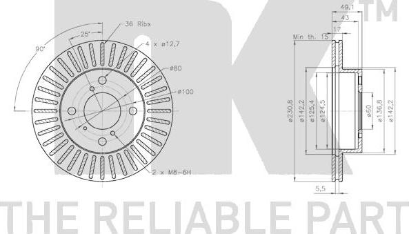 NK 315237 - Jarrulevy inparts.fi