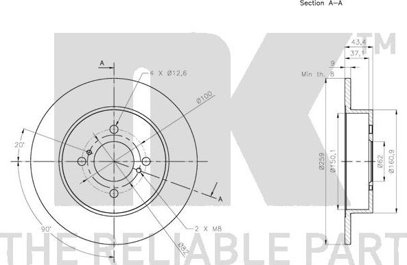 NK 205229 - Jarrulevy inparts.fi