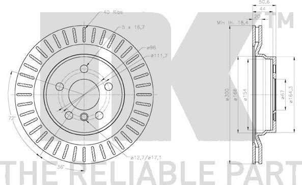 NK 3115117 - Jarrulevy inparts.fi