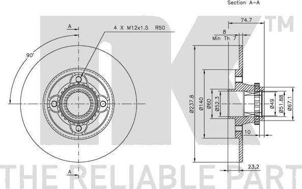 NK 313944 - Jarrulevy inparts.fi