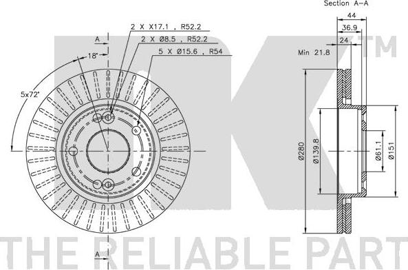 NK 203913 - Jarrulevy inparts.fi