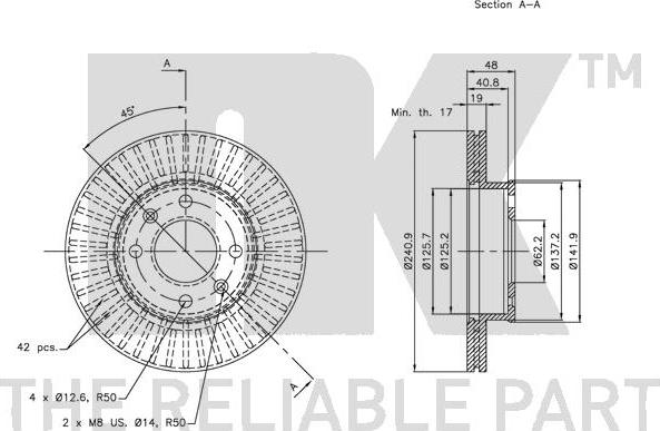 NK 313419 - Jarrulevy inparts.fi