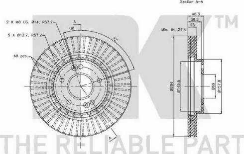 NK 313415 - Jarrulevy inparts.fi