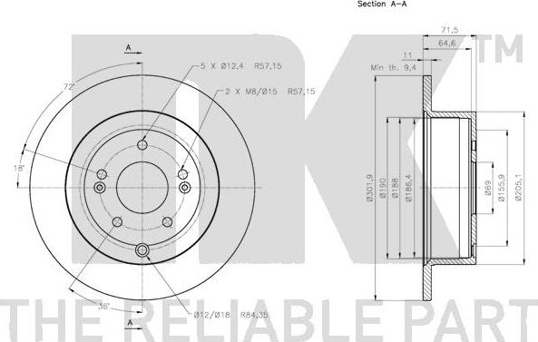 NK 313432 - Jarrulevy inparts.fi