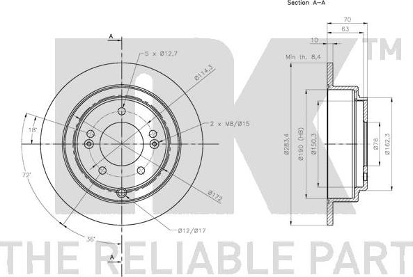 NK 313540 - Jarrulevy inparts.fi