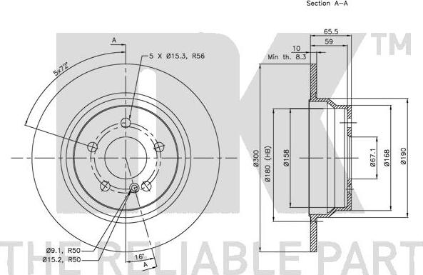 NK 313362 - Jarrulevy inparts.fi