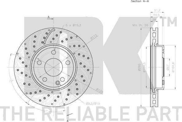 NK 2033116 - Jarrulevy inparts.fi