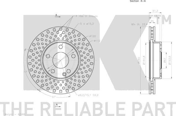 NK 2033111 - Jarrulevy inparts.fi