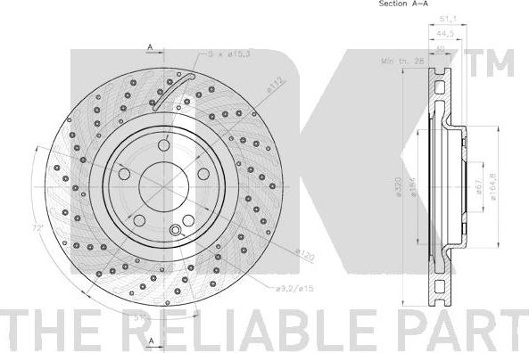 NK 3133124 - Jarrulevy inparts.fi