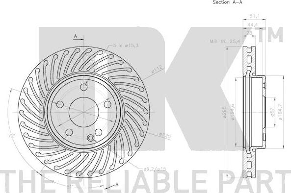 NK 2033125 - Jarrulevy inparts.fi