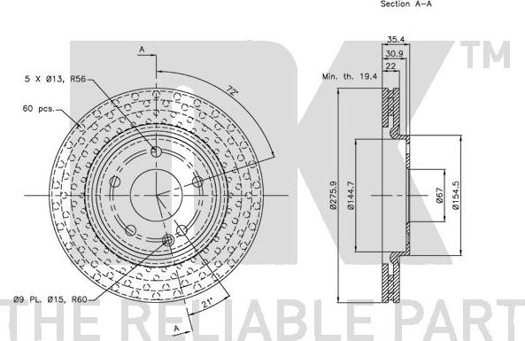 NK 313370 - Jarrulevy inparts.fi