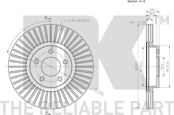 NK 203272 - Jarrulevy inparts.fi