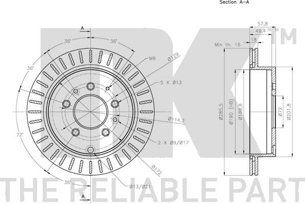 NK 313277 - Jarrulevy inparts.fi