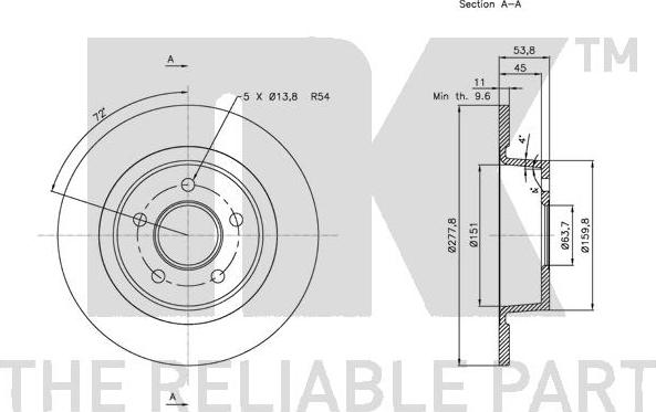 NK 312564 - Jarrulevy inparts.fi