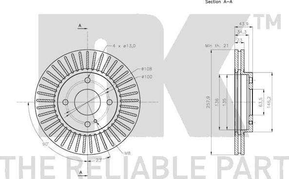 NK 312580 - Jarrulevy inparts.fi