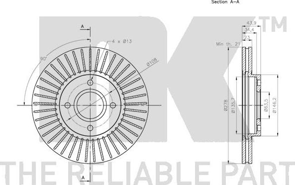 NK 312588 - Jarrulevy inparts.fi