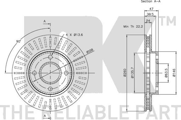 NK 312533 - Jarrulevy inparts.fi