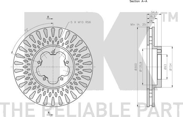 NK 312576 - Jarrulevy inparts.fi