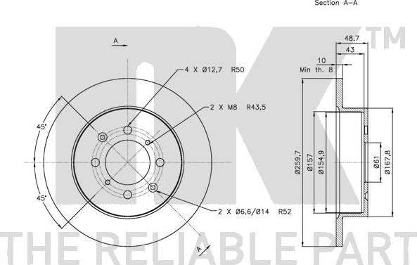 NK 202633 - Jarrulevy inparts.fi