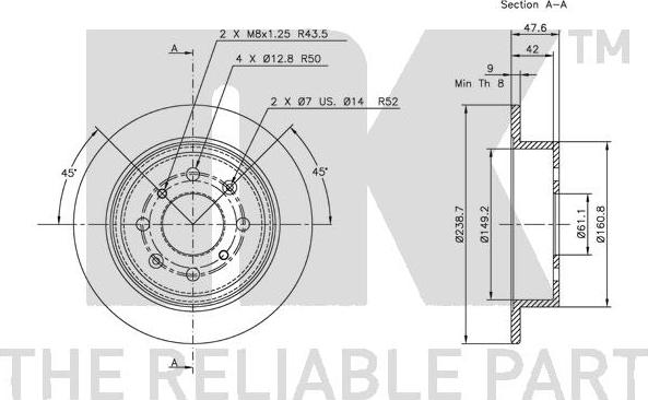 NK 312621 - Jarrulevy inparts.fi