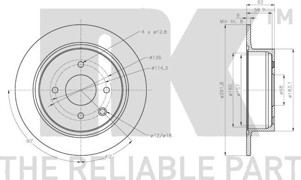 NK 312284 - Jarrulevy inparts.fi