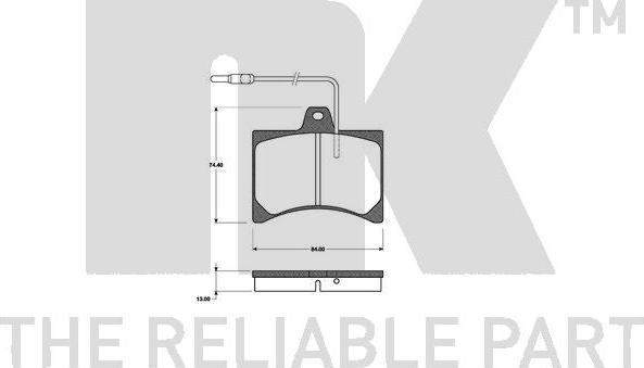 NK 221910 - Jarrupala, levyjarru inparts.fi